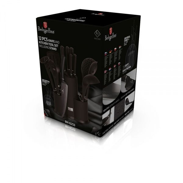 Набір кухонного приладдя BLACK ROYAL Collection 12 предметів BH 6253 Berlinger