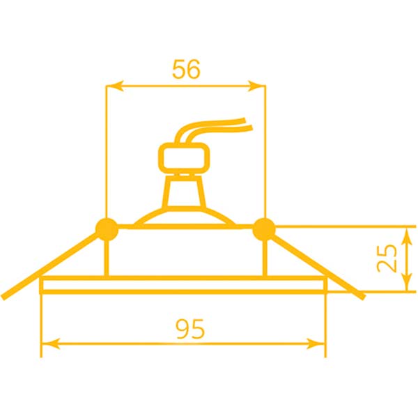 Светильник точечный LightMaster CL 7093 MR16 с led-подсветкой 10 Вт G5.3 4000 К прозрачный/хром 