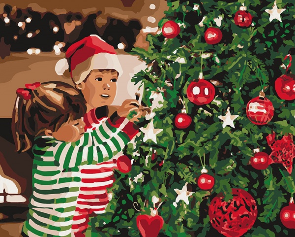 Картина за номерами Свято наближається Ідейка 