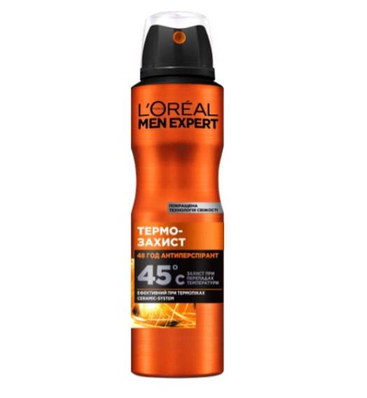 Антиперспірант для чоловіків L'Oreal Paris Men Expert Термозахист 50 мл