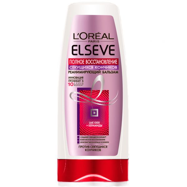 Бальзам-ополаскиватель L'Oreal Paris Elseve Полное Восстановление для секущихся кончиков 200 мл