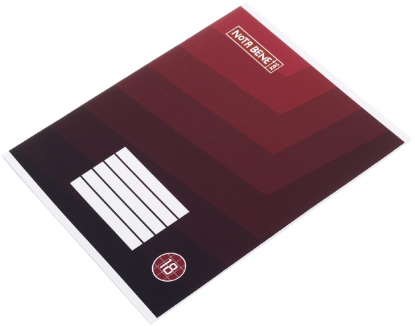 Тетрадь 18 листов клетка 2023_1 Nota Bene