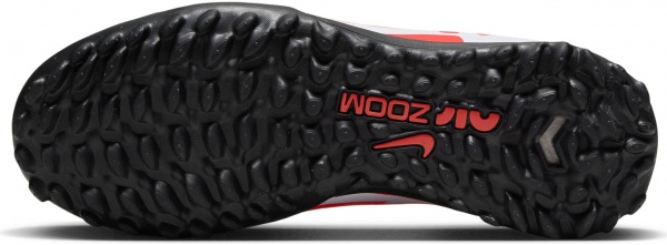 Сороконожки Nike NIKE JR. ZOOM MERCURIAL VAPOR 15 ACADEMY TF DJ5621-600 р.38,5 красный