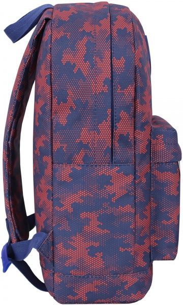 Рюкзак молодежный Bagland Сублимация 482, красный камуфляж