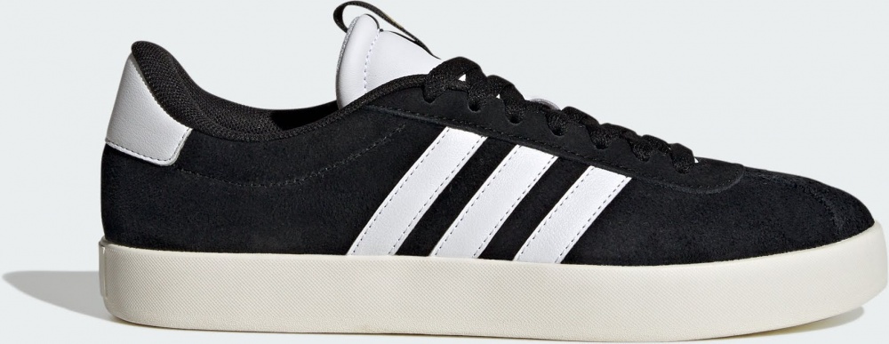 Кроссовки женские Adidas VL COURT 3.0 CBLACK/FTWWHT/GOLDMT ID6279 р.40 2/3 черные