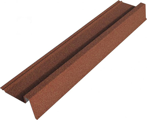 Торцева планка для композитної черепиці Aquapan Terra-Cotta 900 мм 