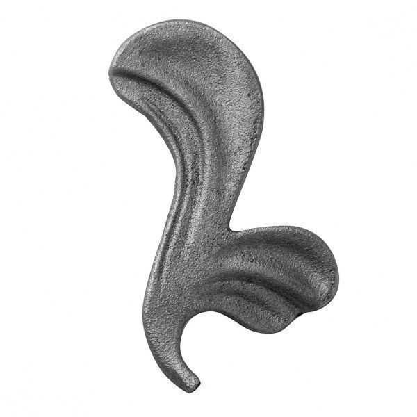 Декоративна вставка Укрітарм Листочок правий 110х67 мм 2150-1R