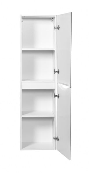 Пенал подвесной Aqua Rodos Vista белый глянец