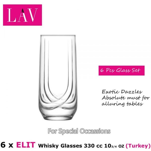 Набір склянок Elt HB 330 мл 330 мл 6 шт. LAV 