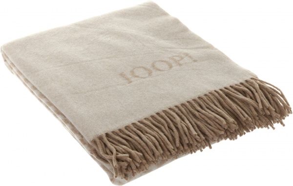 Плед Зигзаг 150x200 см бежевый Joop! 