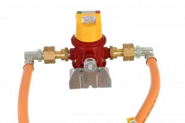 Редуктор газовый GOK на 2 баллона 4 кг/ч 37-50 мбарр.