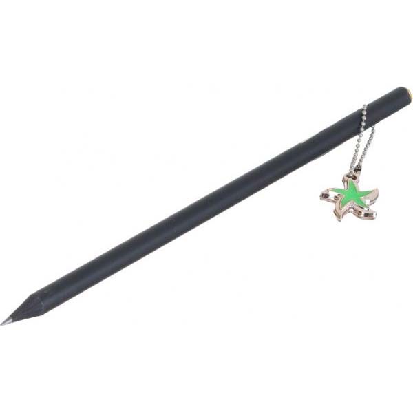 Карандаш чернографитный с кристаллом и подвеской дизайн в ассортименте