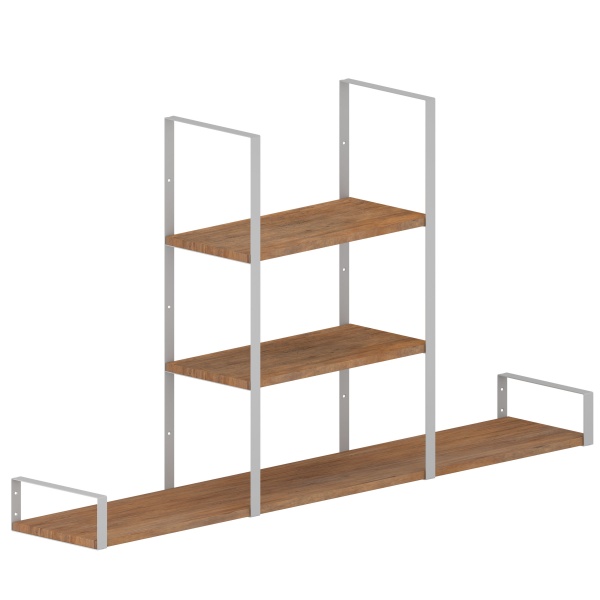 Кронштейн для полиць Valore Прямокутник Loft SW-R-28