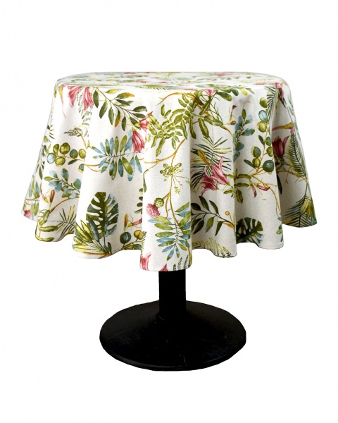 Скатерть Villa d136 бежевый с рисунком Прованс 