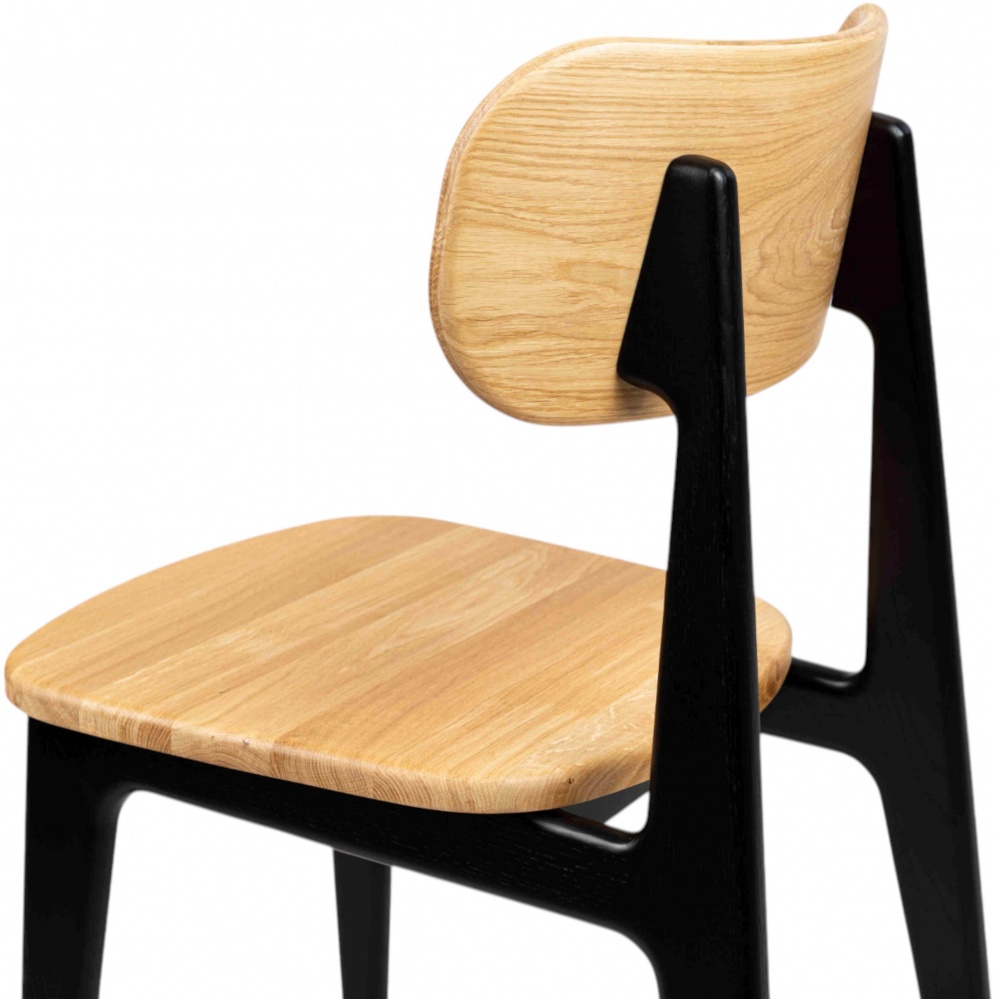 Стілець обідній LORI Поло / венге/дуб натуральний