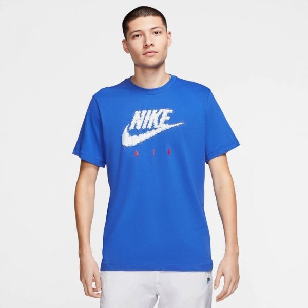 Футболка Nike M NSW AIR ILLUSTRATION TEE CV0068-480 S синій