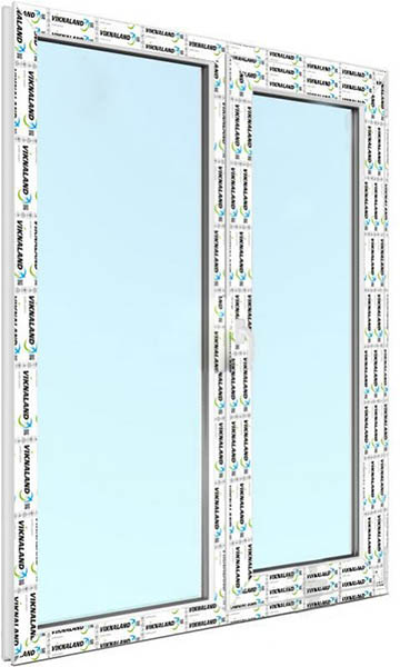 Окно поворотно-откидное VIKNALAND В 70 1200x1400 мм правое 5 камер