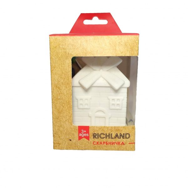 Набор для творчества копилка-раскраска Домик Річ-Ленд 