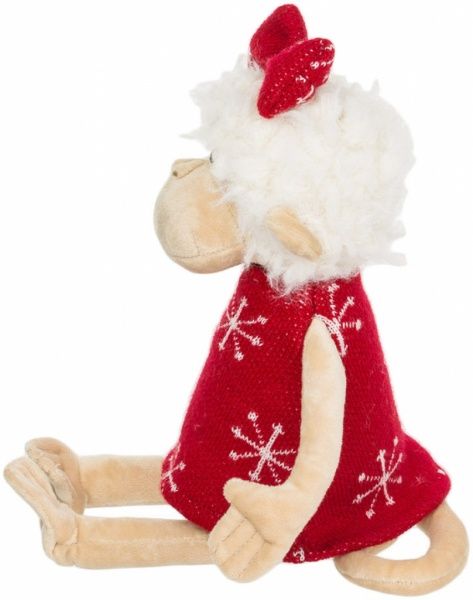 Мягкая игрушка Orange Обезьяна в красном платье 40 см 5013/25