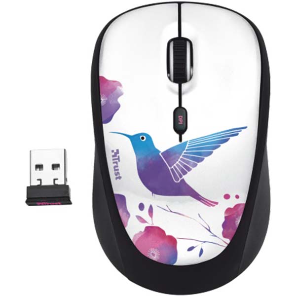 Миша бездротова Trust Yvi Wireless Mouse bird