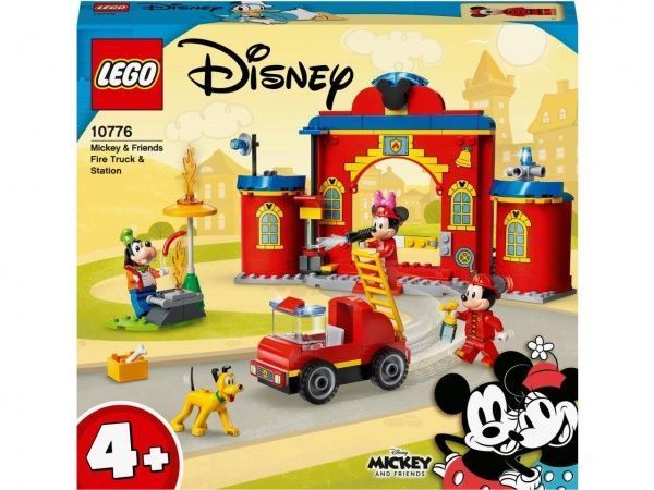 Конструктор LEGO Disney Пожарная часть и машина Микки и его друзей 10776