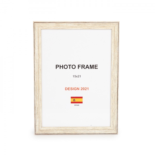 Рамка для фото 1 фото 15x21 см дерево світле 