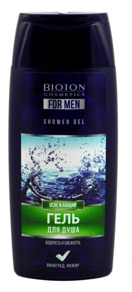 Гель для душа для мужчин Виноград и инжир 200 мл