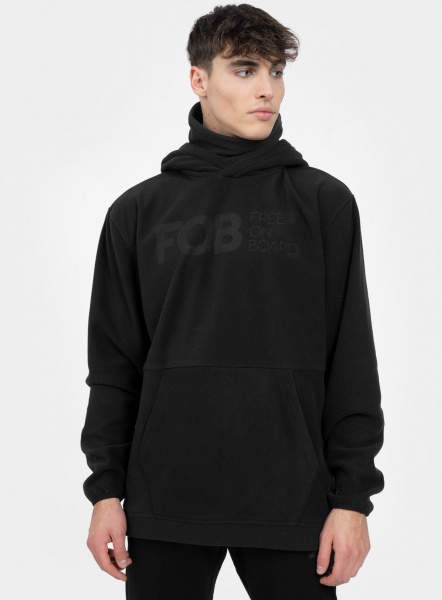 Джемпер 4F FLEECE M136 4FAW23TFLEM136-20S р.XL чорний