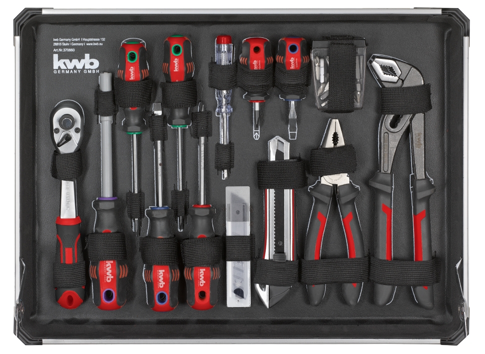 Набор ручного инструмента KWB кейС 80 шт. 370660