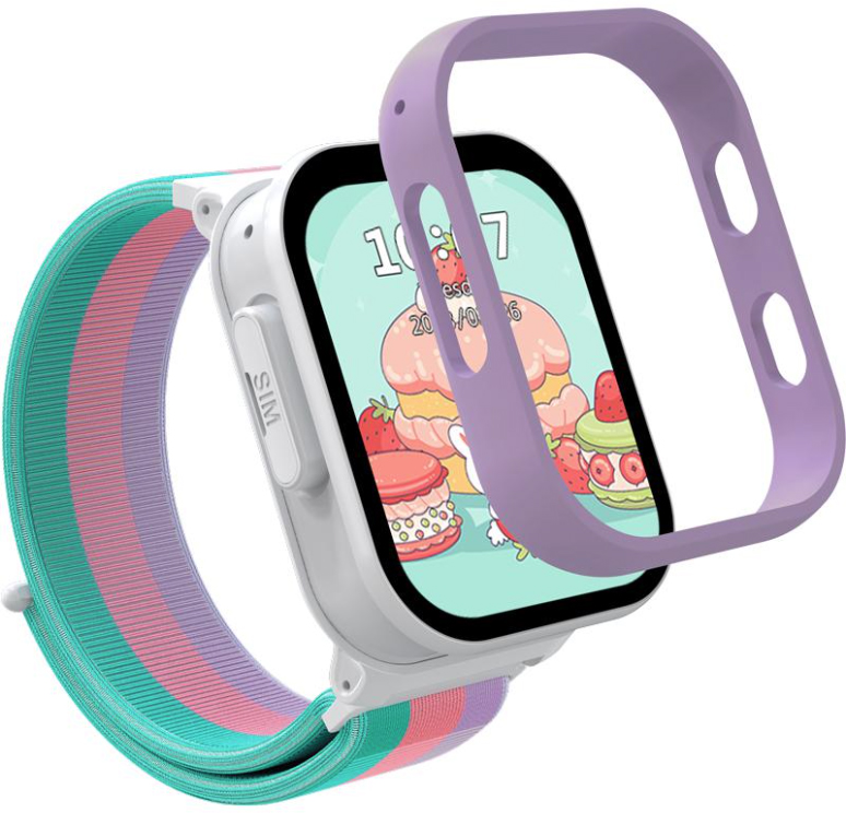 Смарт-часы детские Gelius Pro GP-PK008 (Rainbow) white (00000098500)