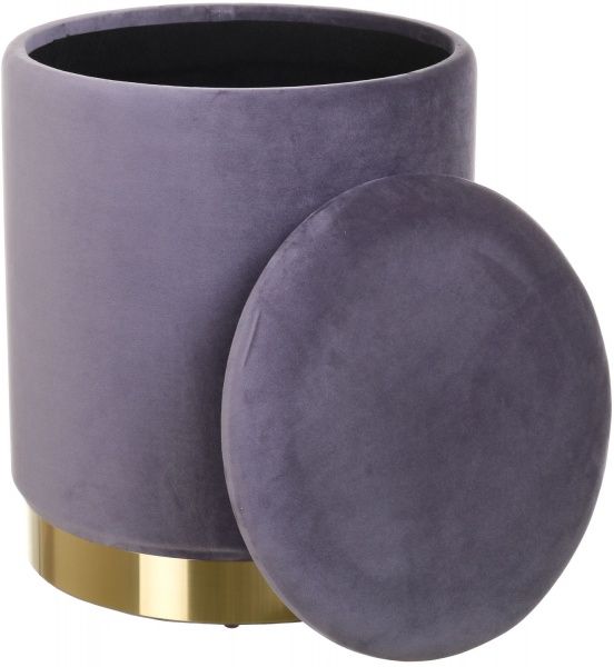 Сундук-пуф Francois 36х36х44 см темно-серый 