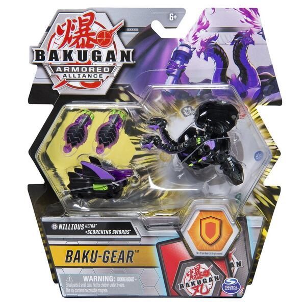 Фігурка колекційна Spin Master Bakugan.Armored Alliance: ультра бакуган зі зброєю та бронею в асортименті SM64443 