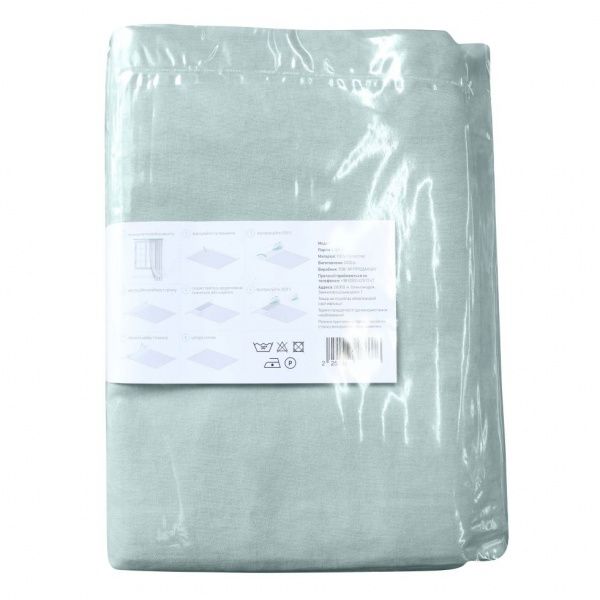 Штора Moda 200х268 см світло-блакитний Decora textile