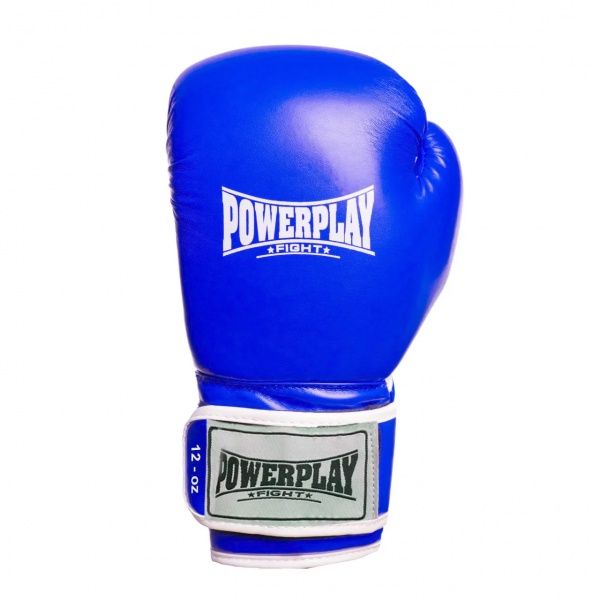 Боксерські рукавиці PowerPlay р. 12 12oz 3019 синій