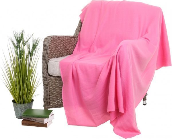 Плед 2251970424015 125x150 см розовый UP! (Underprice) 