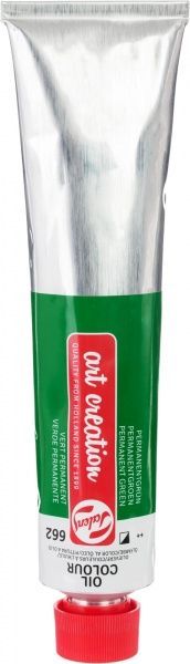 Краска масляная (662) Перманентный зеленый 200 мл ArtCreation Royal Talens