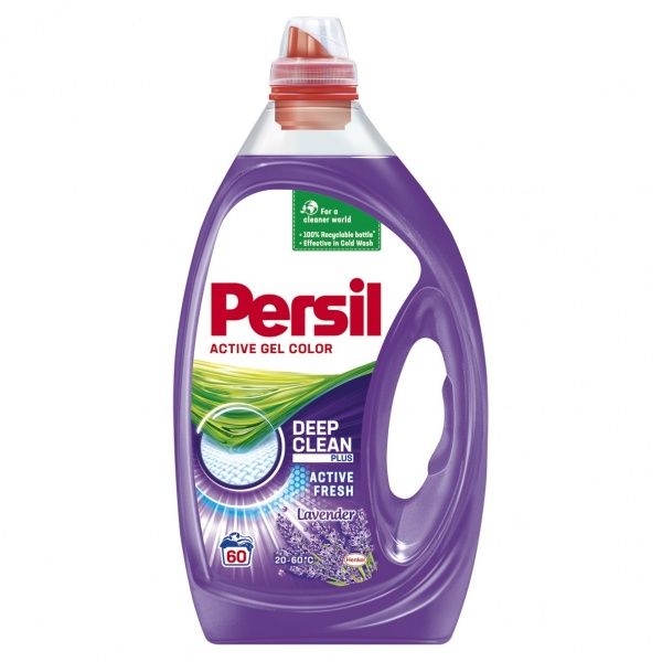 Гель для машинной и ручной стирки Persil Колор Лаванда 3 л 
