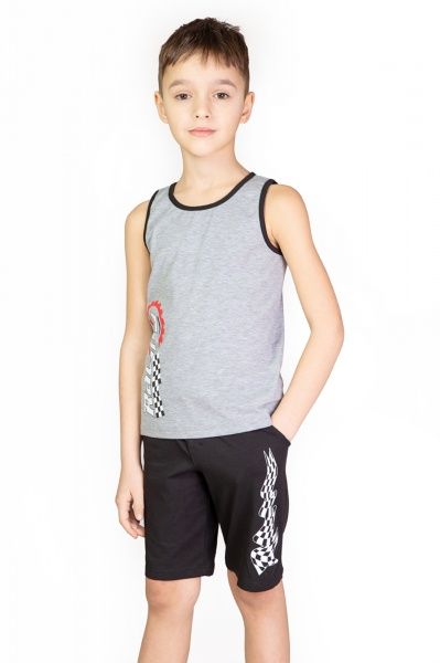 Костюм для хлопчиків KOSTA 0367-4 р.110-116 сірий 