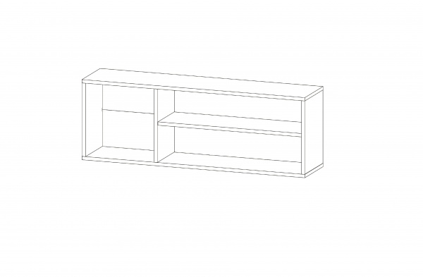 Полиця SOKME 1088 (9) Айго 1088x382x245 мм 