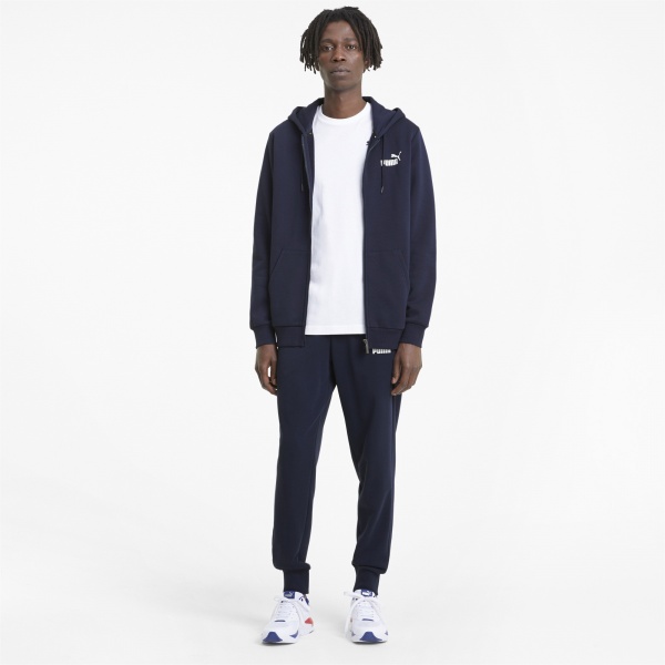 Джемпер Puma ESS Small Logo FZ Hoodie 58670206 р. L синій