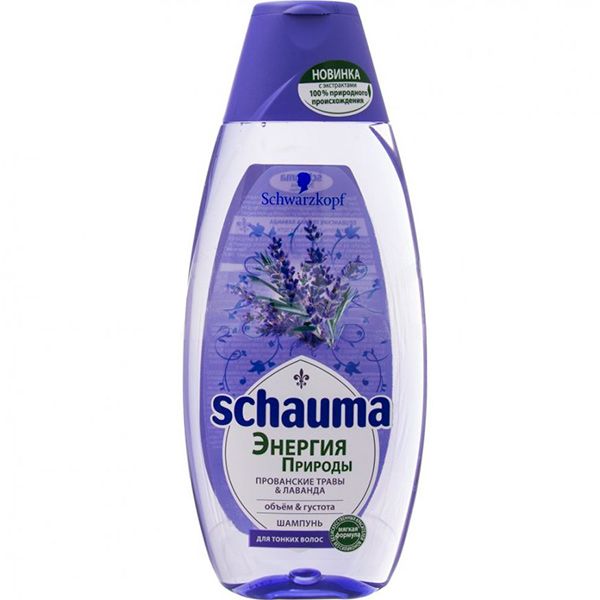 Шампунь Schauma Nature Moments прованские травы&Лаванда 400 мл