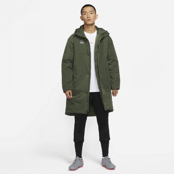 Пальто Nike M NK FC LNGR SDLN FILLED JKT DJ0991-335 р.2XL зелений