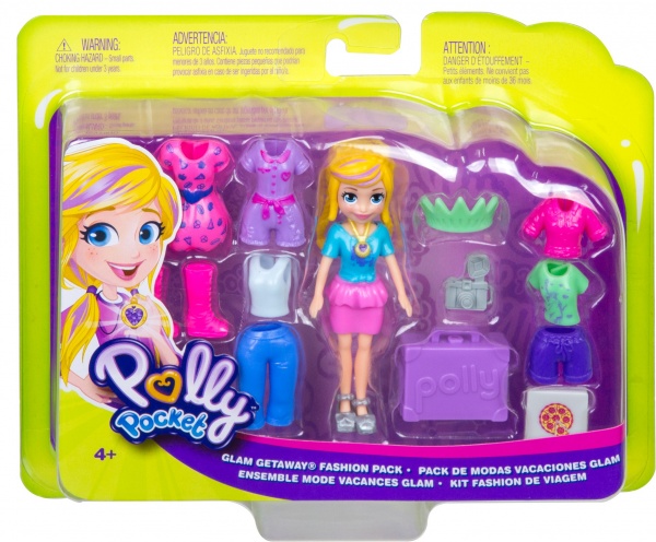 Игровой набор Polly Pocket Маленькая модница в путешествии в ассортименте GFT92