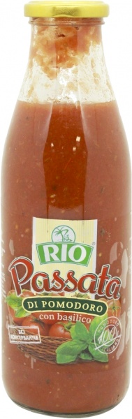 Томаты ТМ Ріо измельченные в в/с с базиликом Passata di pomodoro 800 г