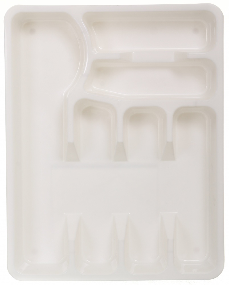 Лоток для столовых приборов TURAN PLASTIK TRN-111 295x375x50 мм белый