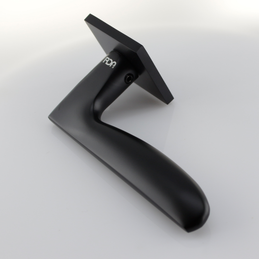 Ручка на розетці RDA LINK матовий чорний