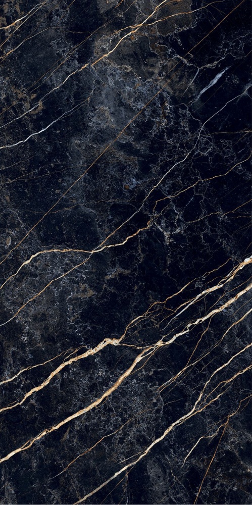 Плитка Cerossa Ceramica Krasa black sugar carving dark 60x120 см