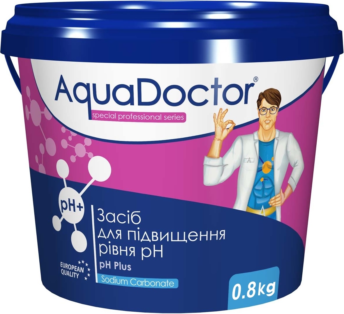 Засіб для підвищення pH Plus 0,8 кг Sodium Carbonate Plus Туреччина — фото 1
