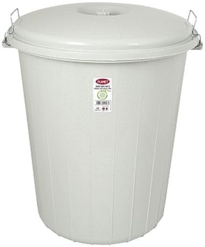 Контейнер для сміття Planet 90л сірий