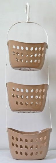 Кошик HBas33/beige 3 рівня бежева 170x160x220 мм